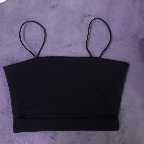 Black crop top - Picture 5 of 5